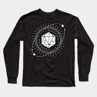 Pen and paper space dice Long Sleeve T-Shirt